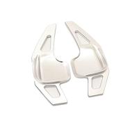 Cambio Volante Levas Compatible Con BMW Para X4 Serie Para F26 2014-2017 Varilla Extensión Palanca Cambios Volante(Silver)