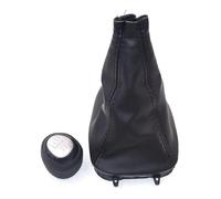 Cambios Velocidad Stick Para SAAB Para 93 9-3 SS 2003-2012 5 6 Perilla De Cambio Velocidad Polaina Cuero Funda Bota Palanca Cambios(6 speed)