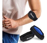 CAMBIVO Codera 2 Pack, Coderas Epicondilitis, Cinta de Codo Tenista con Acolchado EVA Ajustable para Tennis, Golf, Cricket, Canotaje, Ejercicio y Trabajo Diario