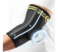 CAMBIVO Coderas Epicondilitis 2 Pack, Codera con Acolchado de Gel y Estabilizadores Laterales, Manga de Compresión Brazo para Alivio del Dolor, Tendinitis, Codo de Tenista Golfista, Hombre Mujer