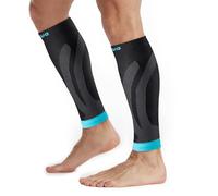 CAMBIVO Medias Compresivas 2 Pares, Calcetines Compresion Mujer Hombre, Mangas de Compresión para Deporte, Running, Ciclismo, Trabajo, Vuelo