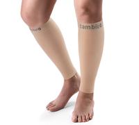 CAMBIVO Medias de Compresión Mujer Hombre, Pantorrilleras Compresion 20-30mmHg, Calcetines Compresion, Medias de Compresion Varices, para Circulacion, Ciclismo, Deporte, Trabajo, Running, 1 O 2 Pares