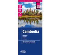Cambodia (1:500.000): inc Phnom Penh City map and Siem Reap/Angkor