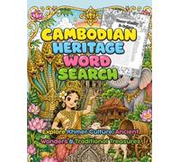 Cambodian Heritage Word Search: Explore Khmer Culture, Ancient Wonders & Traditional Treasures