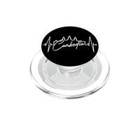 Camboya Skyline Heartbeat Siem Raep I Love Angkor Wat PopSockets PopGrip para MagSafe
