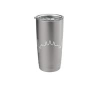 Camboya Skyline Heartbeat Siem Raep I Love Angkor Wat Vaso térmico de acero inoxidable de doble pared