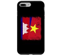 Camboya Vietnam Media Bandera Camboyana Historia vietnamita Carcasa para iPhone 7 Plus/8 Plus
