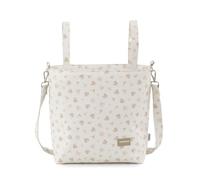 Cambrass-Bolso carro maternal para bebe-bolso de maternidad para carritos de bebe-organizador para pañales y otras cosas de bebe- Talega Branch Beige 12x40x35 Cm