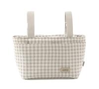 Cambrass - Bolso carro maternal para bebe - bolso de maternidad para carritos de bebe - organizador para pañales y otras cosas de bebe - Vicky Beige 13x38x20 Cm