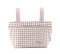 Cambrass - Bolso carro maternal para bebe - bolso de maternidad para carritos de bebe - organizador para pañales y otras cosas de bebe - Vicky Rosa 13x38x20 Cm