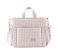 Cambrass - Bolso Carro Maternal para Bebe - Organizador para Pañales y Otras Cosas de Maternidad - Vicky Rosa 16x43x37 Cm