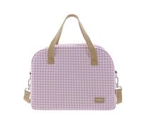 Cambrass - Bolso carro maternal para bebe - bolso de maternidad para carritos de bebe - organizador para pañales y otras cosas de bebe - Vichy Rosa 18x41x31 cm