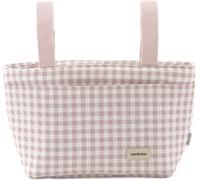 Cambrass - Bolso carro maternal para bebe - bolso de maternidad para carritos de bebe - organizador para pañales y otras cosas de bebe - Vicky Rosa 13x38x20 Cm
