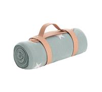 Cambrass - Manta Bamboo para bebé - cobertor tierno y Transpirable Que Cubre al pequeño Tanto en el capazo como en el Cuco e Incluso en la Silla de Paseo - 80x100x1 cm Star Azul