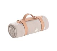 Cambrass - Manta Bamboo para bebé - cobertor tierno y Transpirable Que Cubre al pequeño Tanto en el capazo como en el Cuco e Incluso en la Silla de Paseo - 80x100x1 cm Star Gris