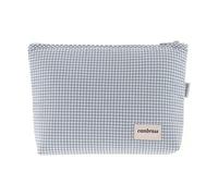Cambrass - neceser para guardar cosas de aseo del bebé - neceser bebé con cremallera - bolso organizador para aseo-bolsa de aseo Mini Windsord gris 6x28x20 cm