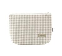 Cambrass - neceser para guardar cosas de aseo del bebé - neceser bebé con cremallera - bolso organizador para aseo - Bolsa Aseo Vicky Beige 6x28x20 Cm