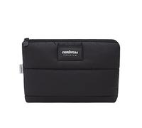 Cambrass - neceser para guardar cosas de aseo del bebé - neceser bebé con cremallera - bolso organizador para aseo-bolsa de aseo Urban negro 6x28x20 cm