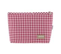 Cambrass - neceser para guardar cosas de aseo del bebé - neceser bebé con cremallera - bolso organizador para aseo - Bolsa Aseo Vichy Rojo 6x28x20 cm