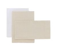 Cambrass - Sabana Cuna 3 Pcs (Cuna 60) 100x165x1 cm Vichy10 Beige