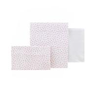 Cambrass - Sabana Moises/Carro 3 Pcs 80x120x1 cm Liberty Rosa