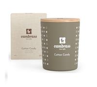 Cambrass - vela aromática 25 cl - fragancia para el hogar de algodón de azúcar