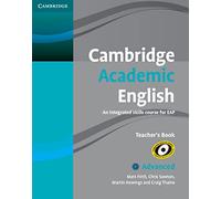 Cambridge Academic English. Advanced. Teacher's Book C2
