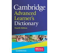 Cambridge Advanced Learner's Dictionary