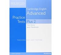 CAMBRIDGE ADVANCED VOLUME 2 PRACTICE TESTS PLUS NEW EDITION STUDENTS' BO