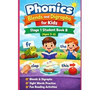 Cambridge and Oxford Stage 1 Student Book B: Phonics Blends, Digraphs and Sight Words for Early Readers (Age 5-6) (Cambridge English)