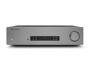 Cambridge Audio CXA81 MKII - Amplificador estéreo integrado independiente de 80 vatios Sistema HiFi con Bluetooth aptX HD y ESS SABRE DAC - Gris lunar