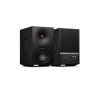 Cambridge Audio L/R X - Altavoces estéreo Streaming WiFi 800 W, ampli Integrado, Spotify, Tidal, Qobuz, AirPlay 2, Google Cast, HDMI eARC, Bluetooth, Phono & Mando a Distancia - Negro