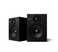 Cambridge Audio SX50 - Par de Altavoces compactos pasivos con Cable para Sistema de Cine en casa o HiFi - Optimizados para una Respuesta de frecuencia Suave y Uniforme - Negro Mate