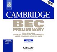 [(Cambridge BEC Preliminary Audio CD: Practice Tests from the University of Cambridge Local Examinations Syndicate)] [Author: University of Cambridge Local Examinations Syndicate] published on (February, 2002)