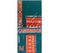Cambridge Cae Practice Tests 2 Pack (with Cd + Key)
