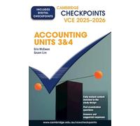 Cambridge Checkpoints VCE Accounting Units 3&4 2025-2026