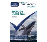 Cambridge Checkpoints VCE Biology Units 3&4 2025