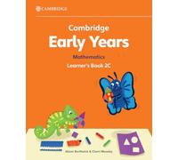 Cambridge Early Years – Mathematics Learner's Book C (2024) – Vol. 2 – Early Years International