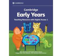 Cambridge Early Years. Teaching resource. Con espansione online (2024) (Vol. 1): Early Years International