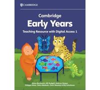 Cambridge Early Years. Teaching resource. Con espansione online (2024) (Vol. 1): Early Years International