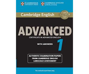 Cambridge English Advanced 1 for updated exam. Student's Book with answers