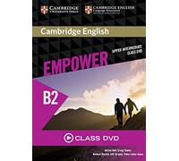 Cambridge English Empower. Class DVD (B2): Class DVD. Für Erwachsenenbildung/Hochschulen. [Alemania]
