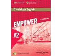 Cambridge English Empower for Spanish Speakers A2 Teacher's Book - 9788490369135