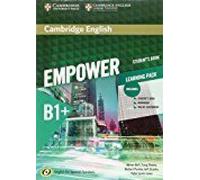 Cambridge English Empower for Spanish Speakers B1+ Learning Pack (Student's Book with Online Assessment and Practice and Workbook) - 9788490361658