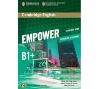 Cambridge English Empower for Spanish Speakers B1+ Student's Book with Online Assessment and Practice - 9788490361740 (SIN COLECCION)