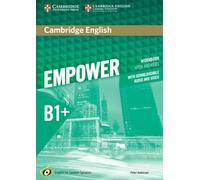 Cambridge English Empower for Spanish Speakers B1+ Workbook with Answers, with Downloadable Audio and Video - 9788490369586 (SIN COLECCION)