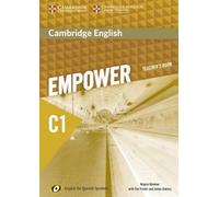 Cambridge English Empower for Spanish Speakers C1 Teacher's Book - 9788490362105
