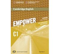Cambridge English Empower for Spanish Speakers C1 Workbook with Answers with Downloadable Audio - 9788490368541: Includes Downloadable Audio and Video (SIN COLECCION)