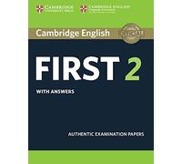 Cambridge English First 2. Student's Book with answers