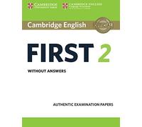 Cambridge English First 2 Student's Book without answers